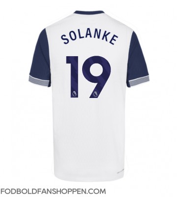 Tottenham Hotspur Dominic Solanke #19 Hjemmebanetrøje 2024-25 Kortærmet